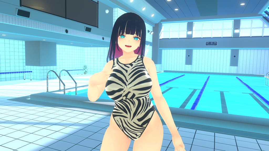 くろなつ専用 競泳水着