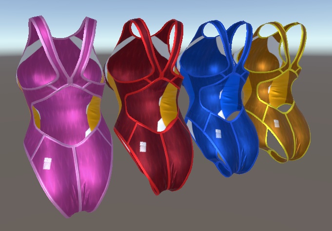 くろなつ専用 競泳水着