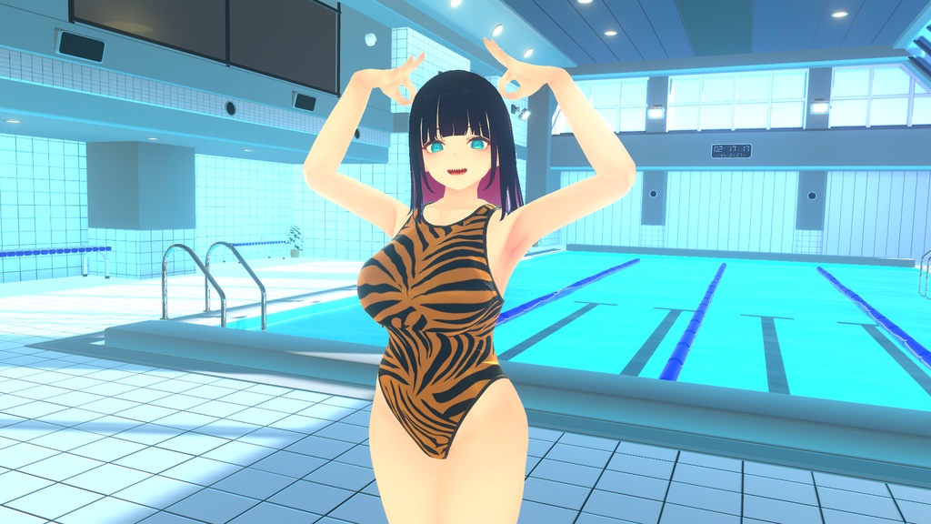 くろなつ専用 競泳水着