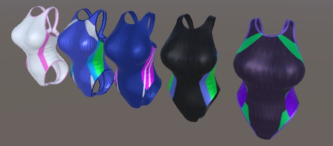 くろなつ専用 競泳水着