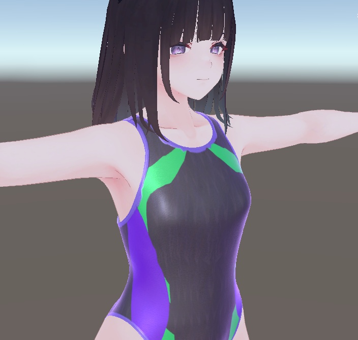 くろなつ専用 競泳水着