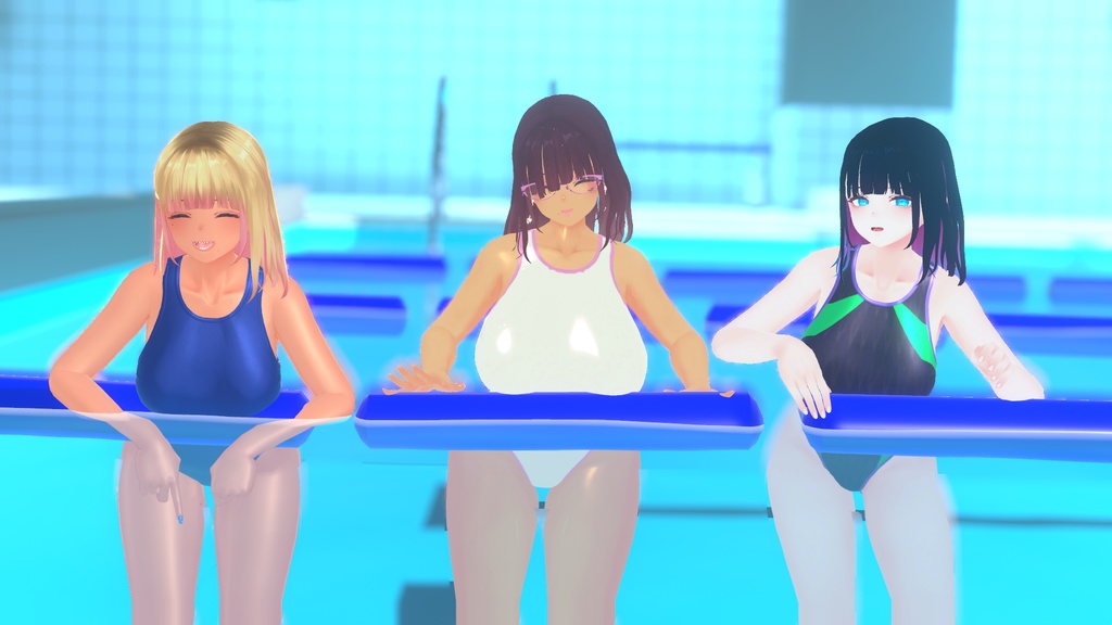 くろなつ専用 競泳水着