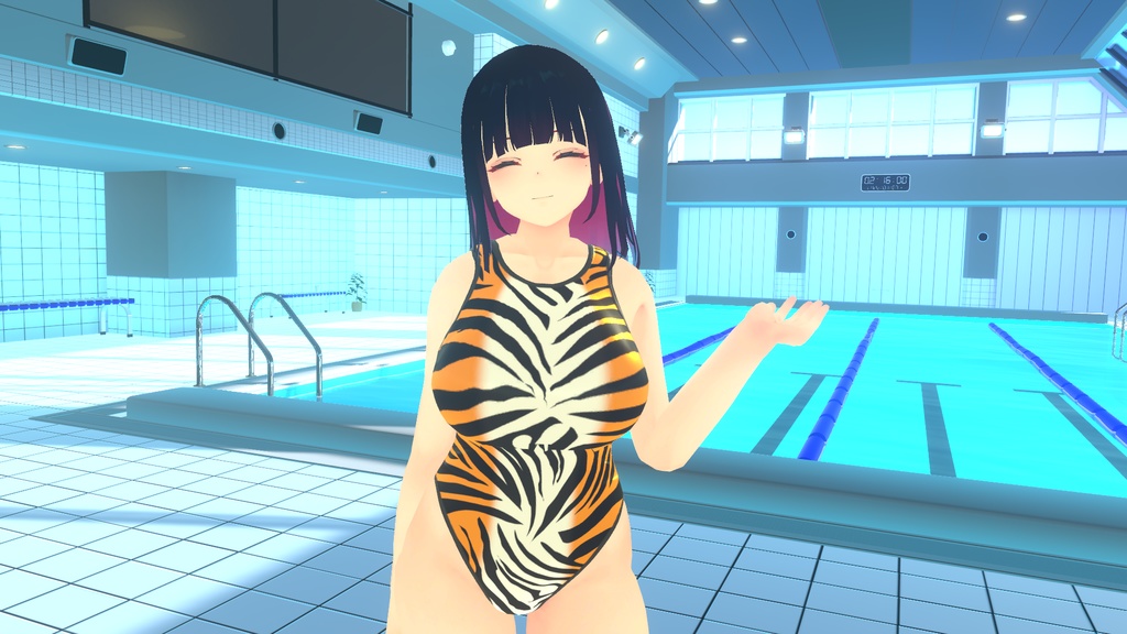 くろなつ専用 競泳水着