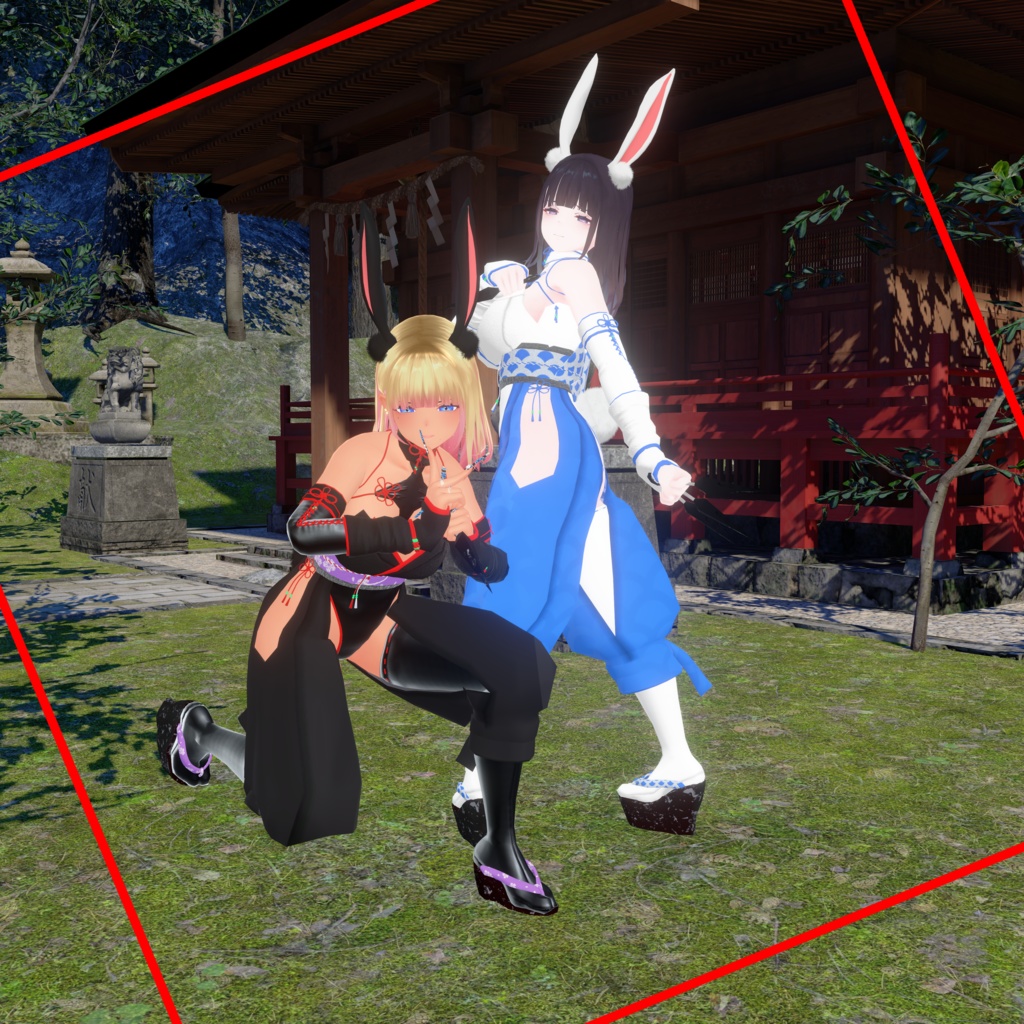 くろなつ専用 兎忍装束