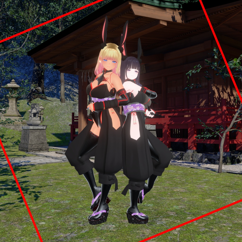 くろなつ専用 兎忍装束