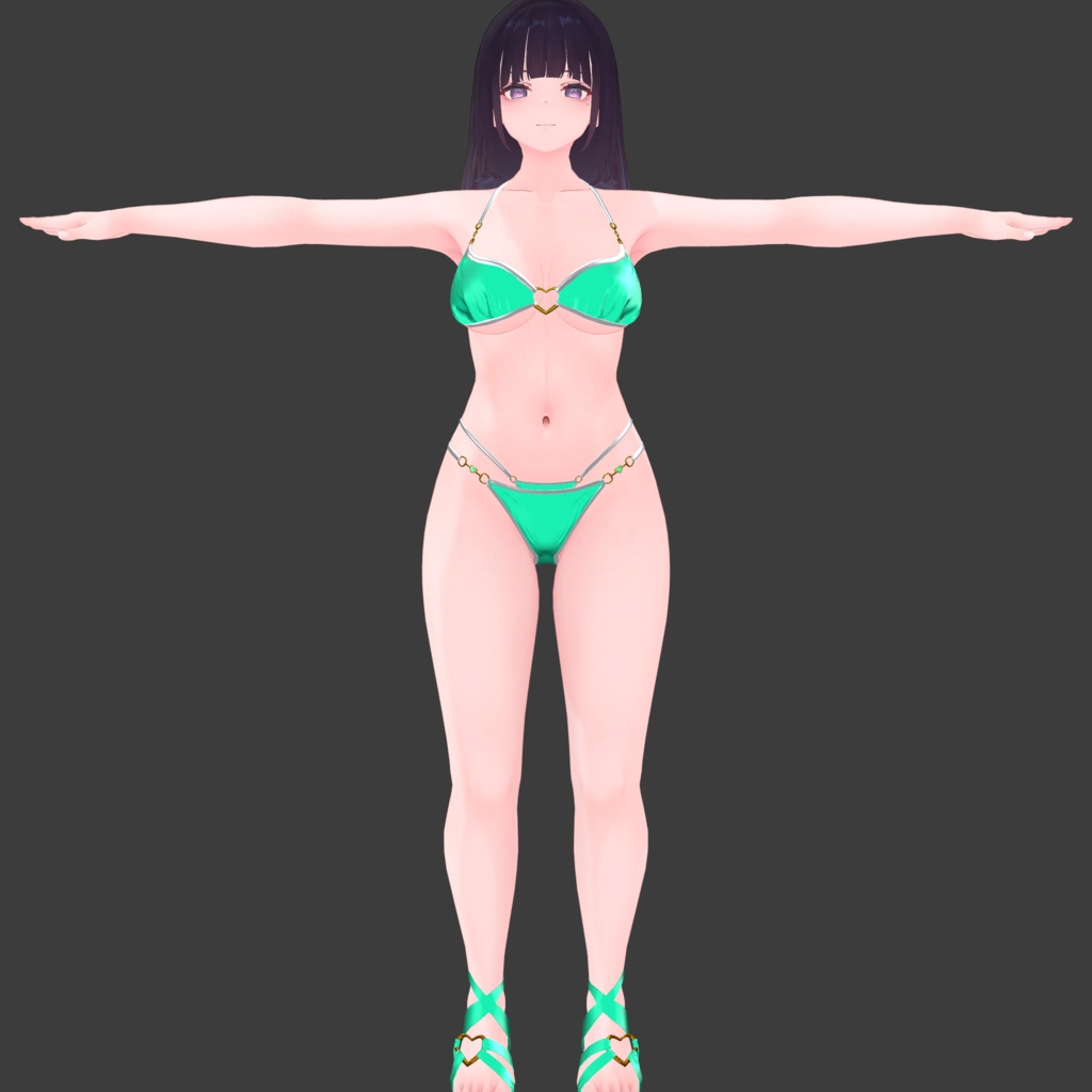 くろなつ専用 サマービキニ