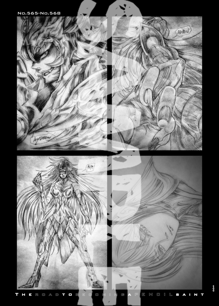 【THE ROAD TO BECOMING A PENCIL SAINT】鉛筆聖闘士への道 総集編