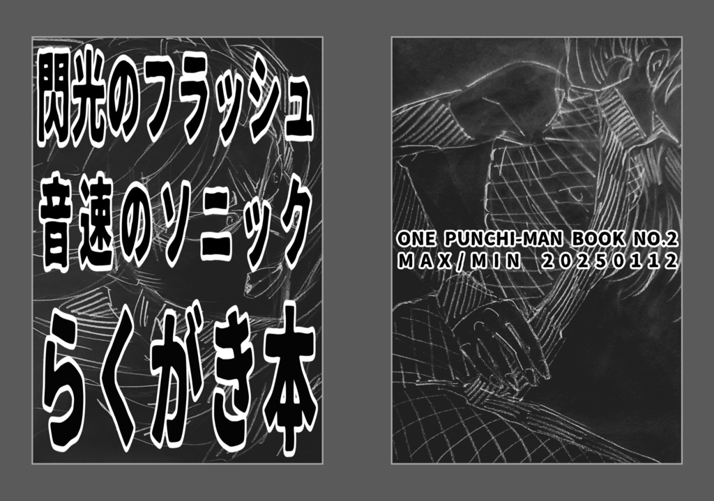 閃光のフラッシュ音速のソニックらくがき本