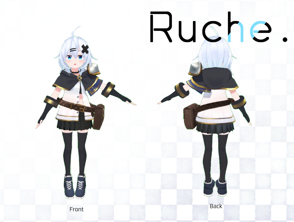 【オリジナル3Dモデル】ルーシュ(Ruche)