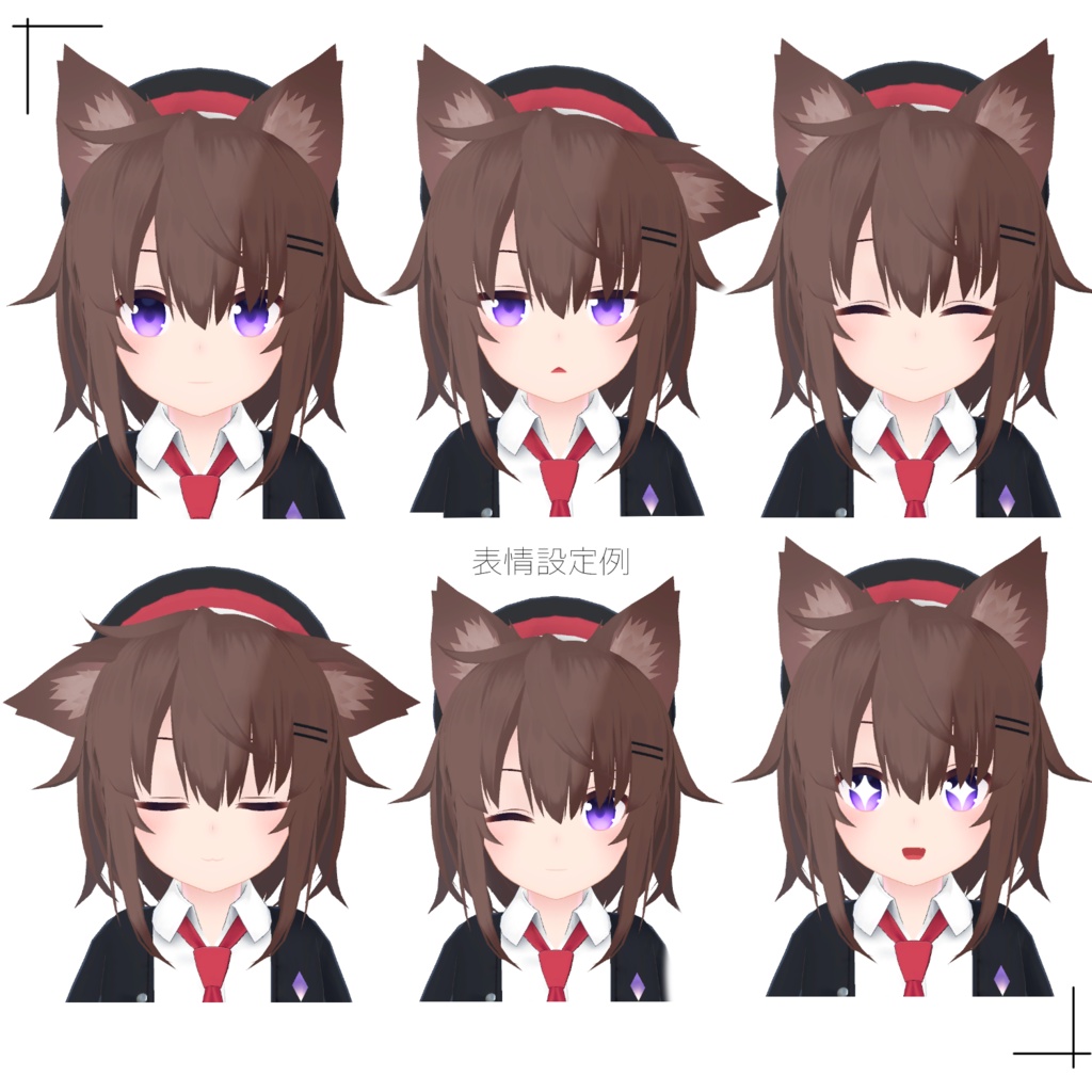 受付嬢さん【オリジナル3Dモデル】