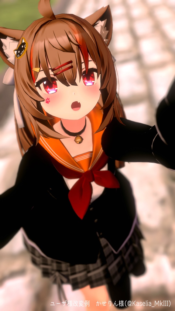 【オリジナル3Dモデル】セフィラ(Sephira)◆アッシュ共通素体