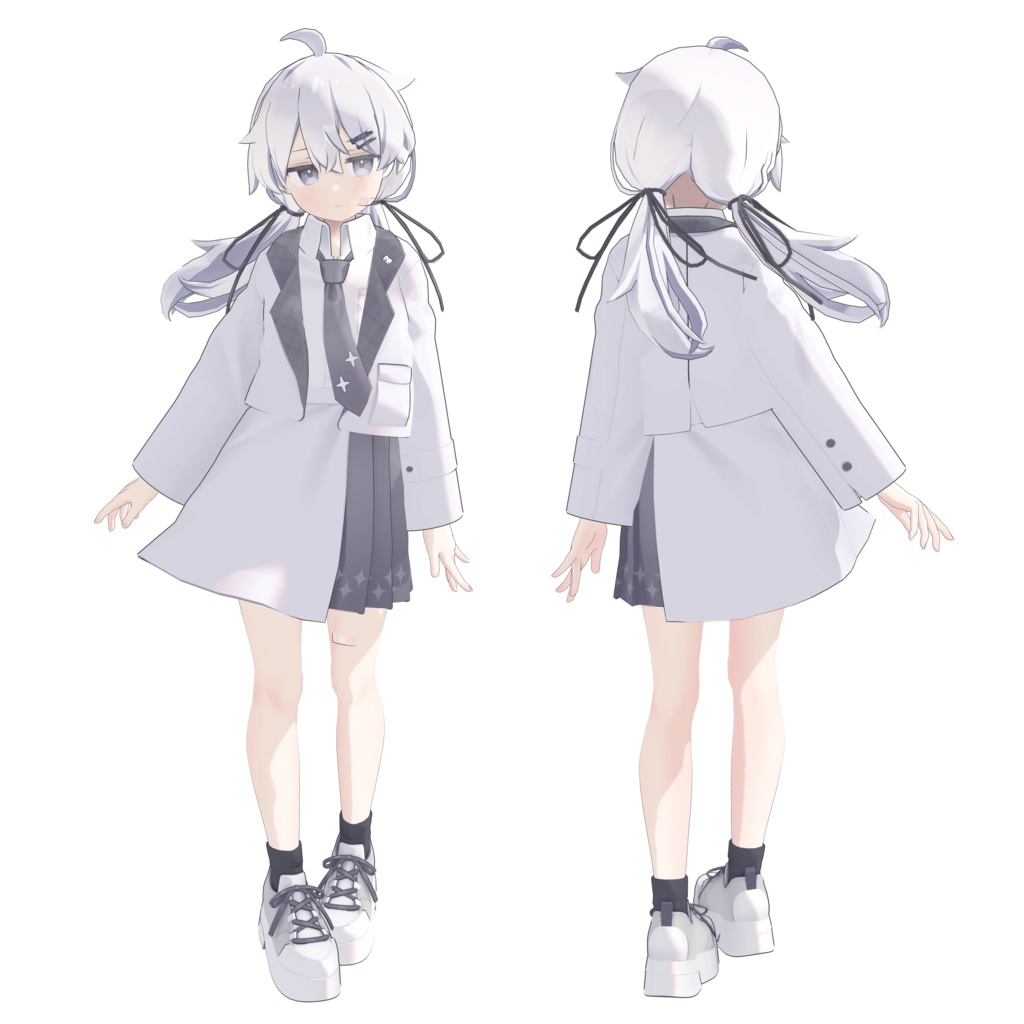 【オリジナル3Dモデル】Platinum - プラチナ