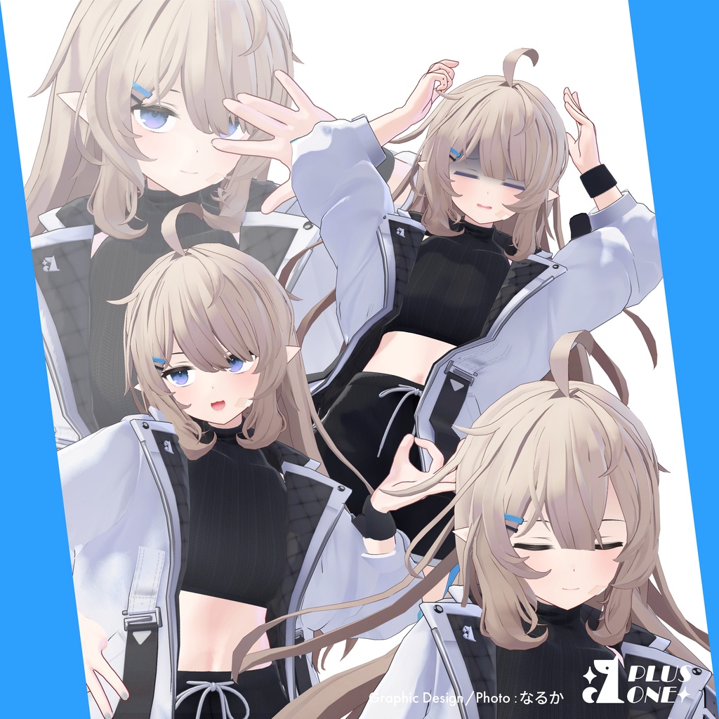 【オリジナル3Dモデル】Nayu - ナユ