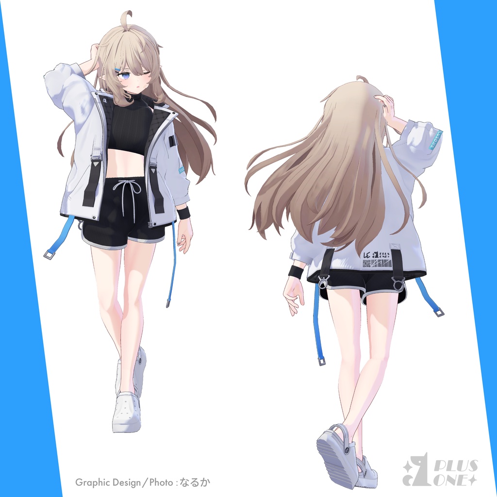 【オリジナル3Dモデル】Nayu - ナユ