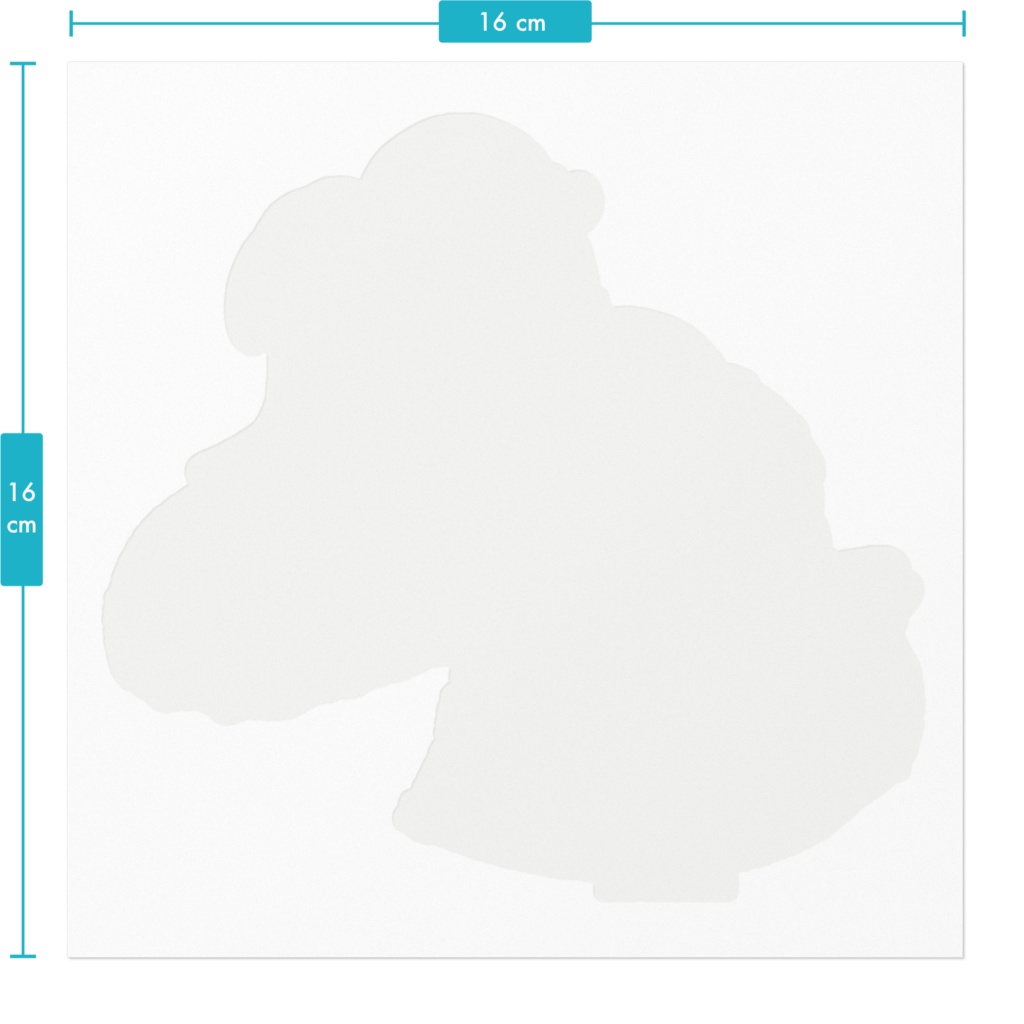 もふわちゅんとどら焼き(ホワイト)
