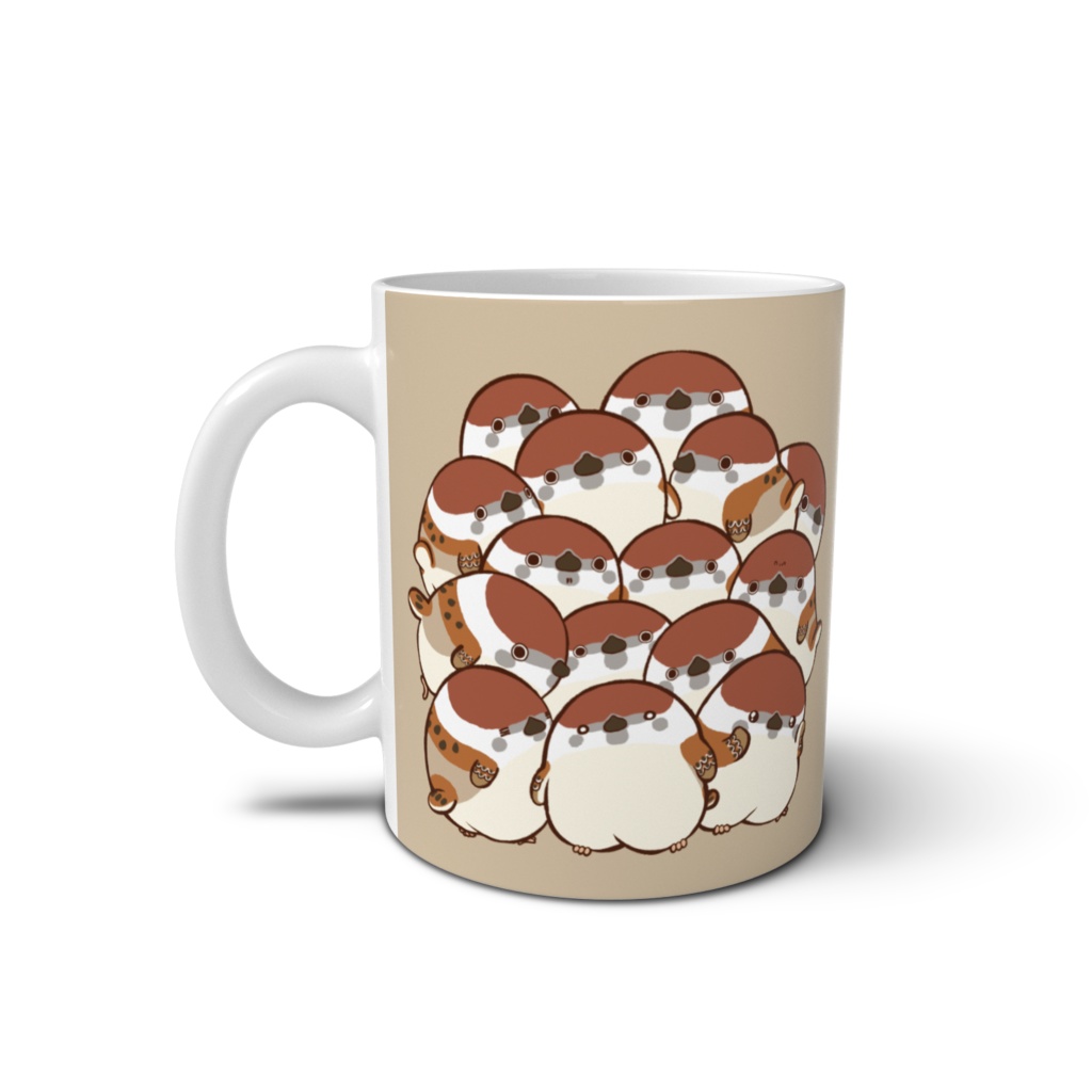 ぽってりすずめ・のどかわいた。