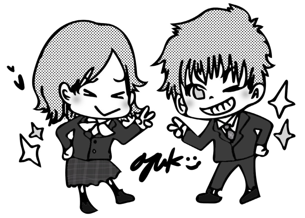 似顔絵・イラスト(正方形データ 768×768)