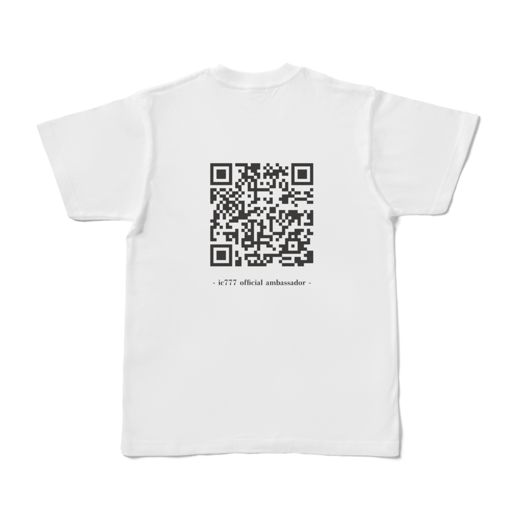 ic777 made in Japan Tシャツ<official ambassador ライセンス付き>