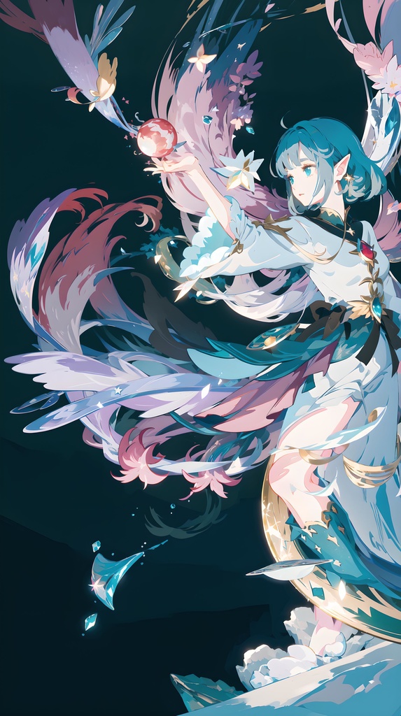 神秘のオーロラ夜 ちゅうへん