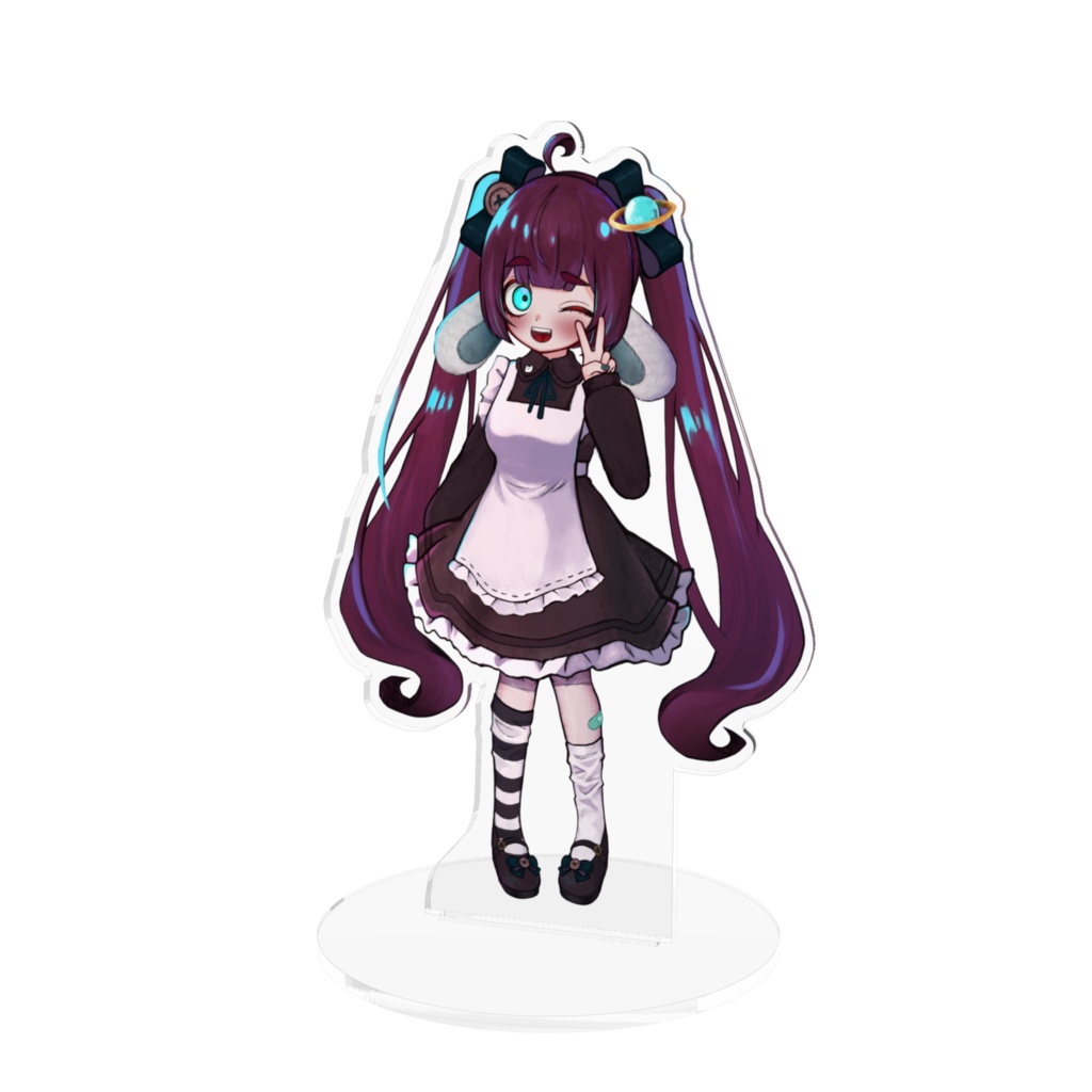 三月編三兎🧶通常衣装アクリルスタンド🎀差分あり