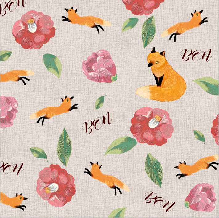 梵ぎつねクッションカバー(不健全バージョン)