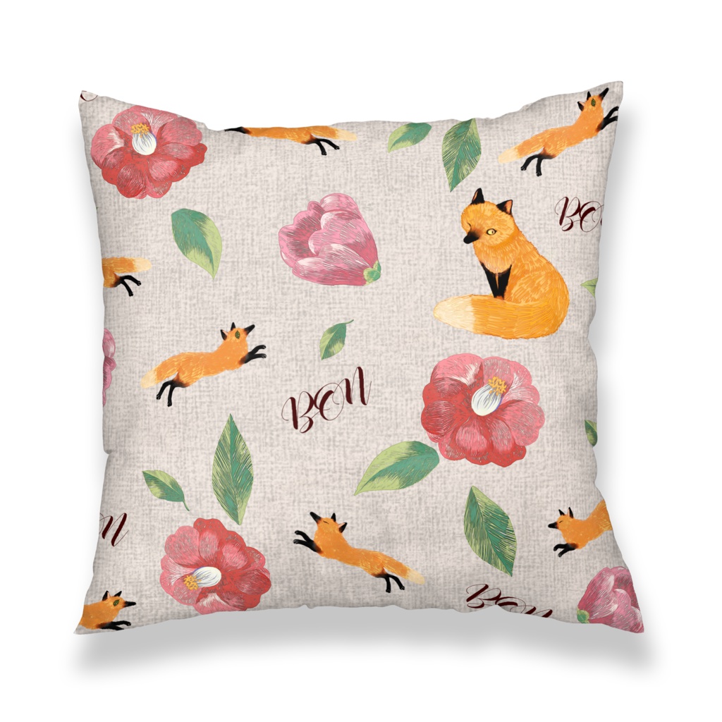 梵ぎつねクッションカバー(不健全バージョン)