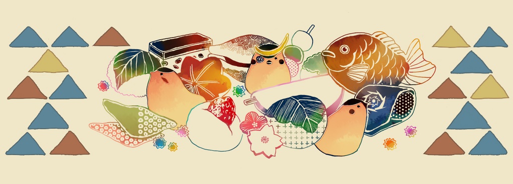 伊達チュン和菓子マスキングテープ