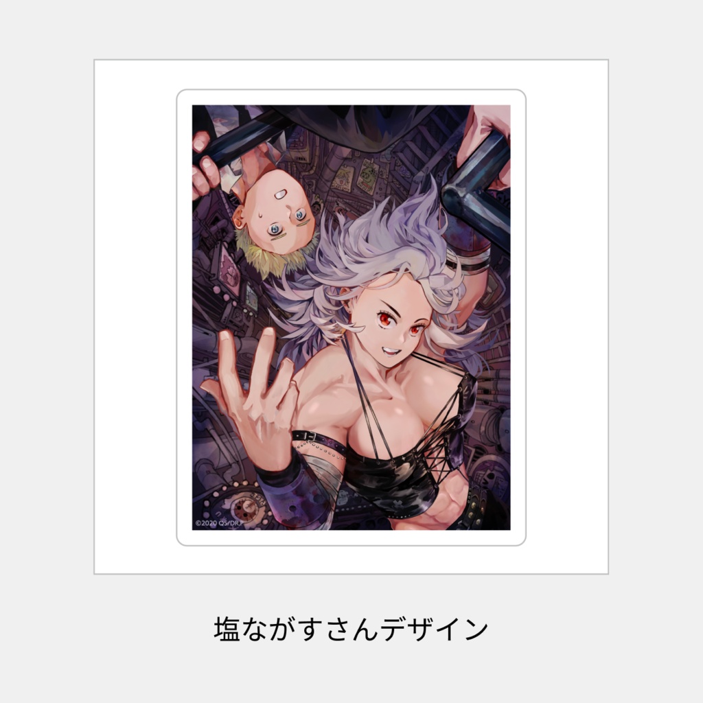 ドロヘドロイラコン ステッカー(全2種)