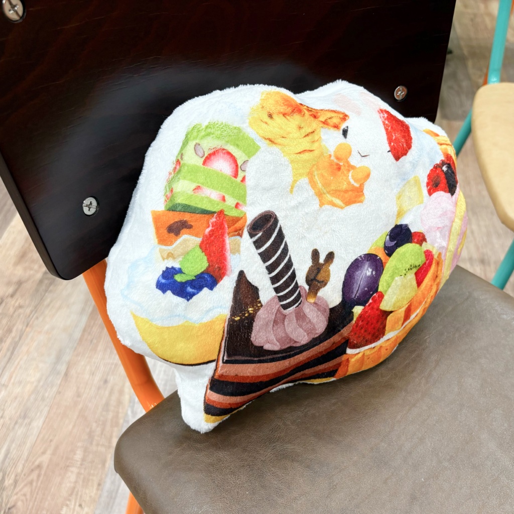 【らいらっく】ふかふかクッション