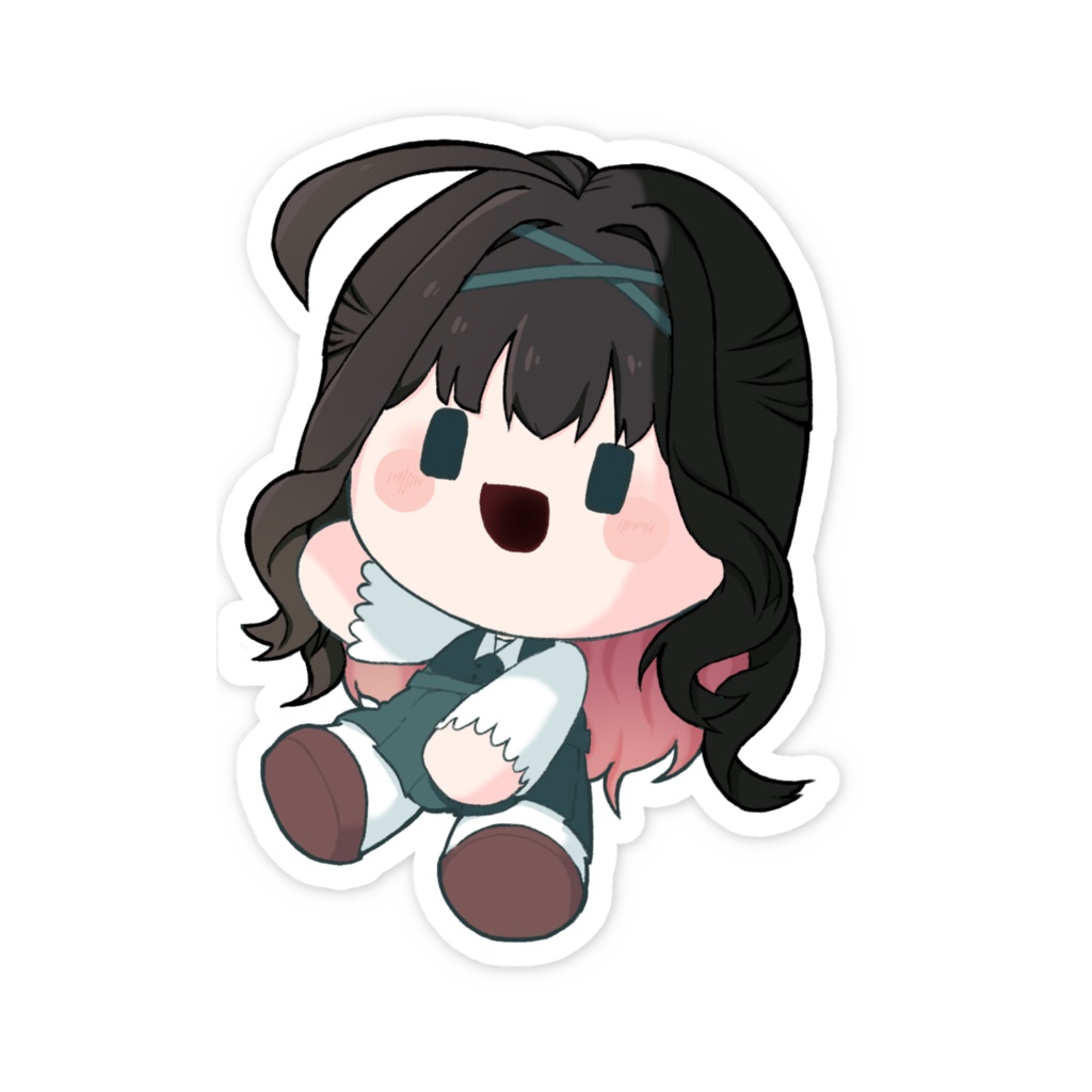 スマホステッカー_ミニミニ茨_はろー!
