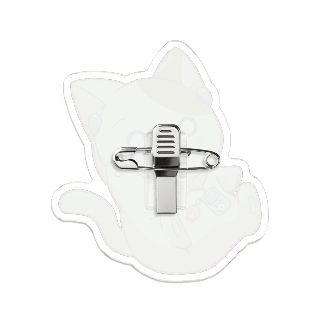 にじまる君ピンバッジ