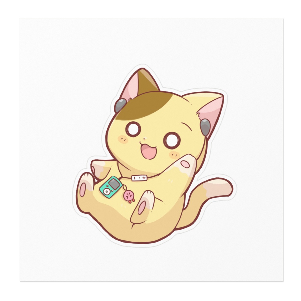 にじまる君ステッカー