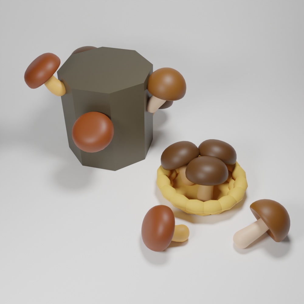 【無料配布】しいたけ