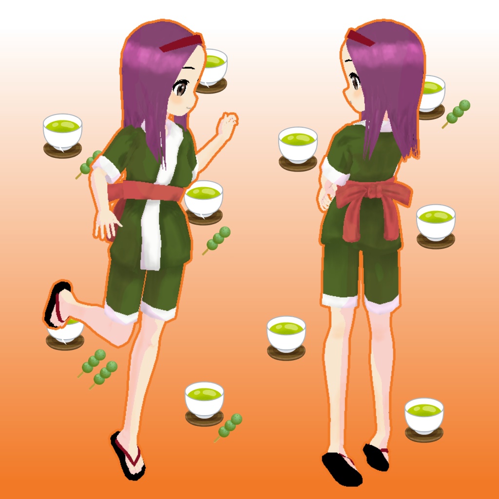 「楓 -かえで-」【オリジナル3Dモデル】