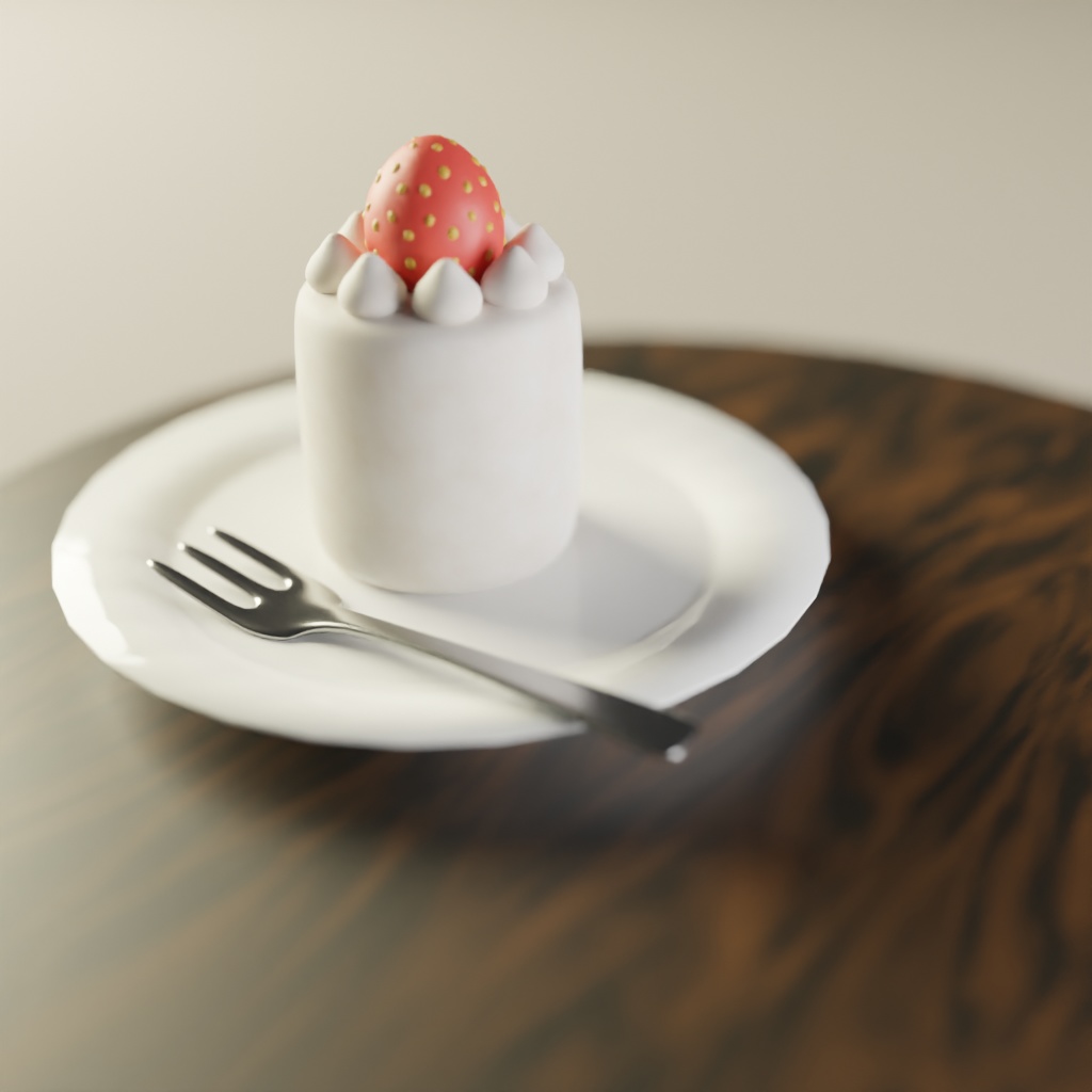 いちごのケーキ