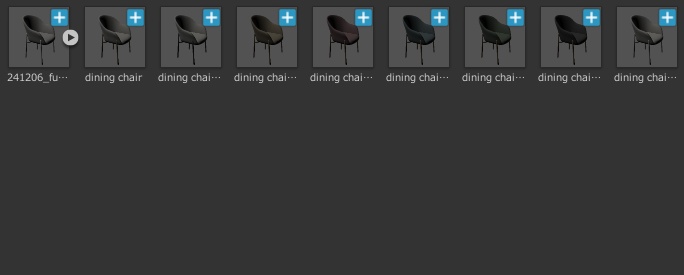 ダイニングチェアセットtypeB