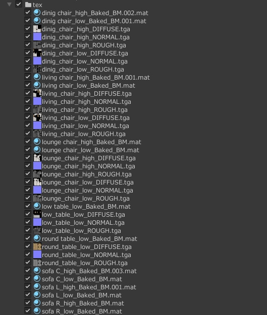 家具セット(白)