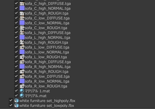 家具セット(白)