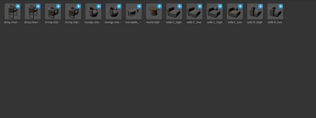 家具セット(白)