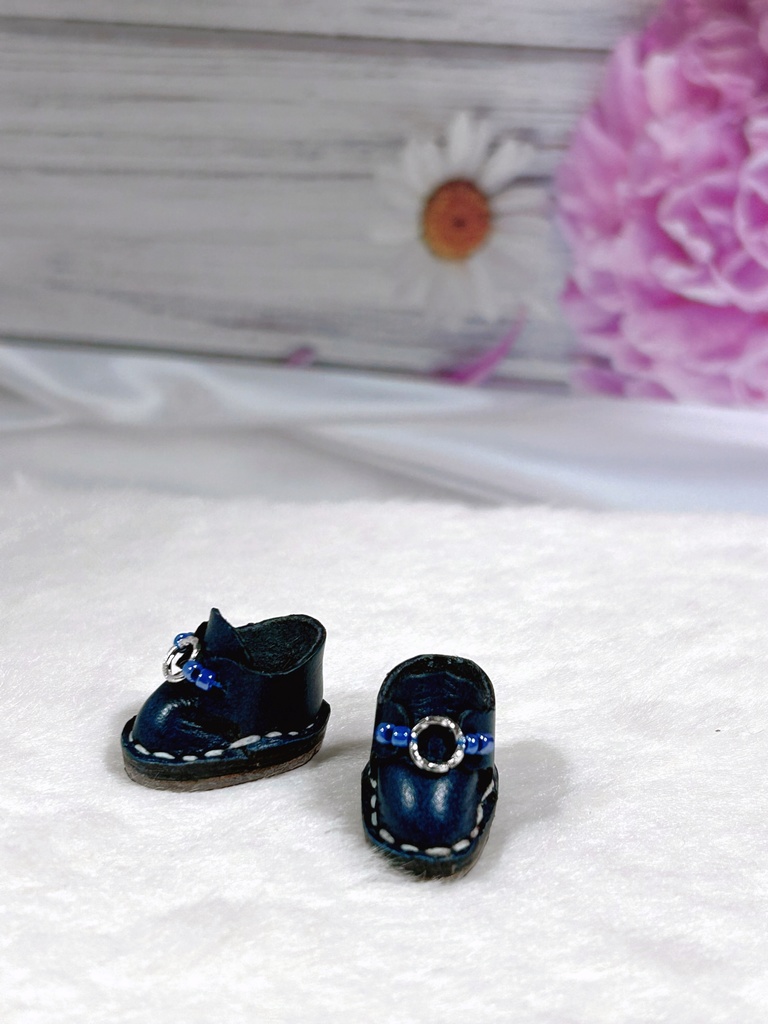 ぬいぐるみ靴 リング飾り付き