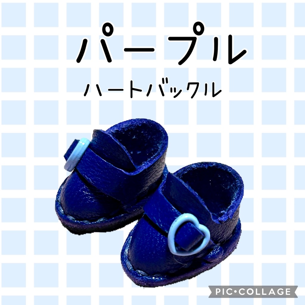 モンクシューズ風お靴 10㎝ぬい用