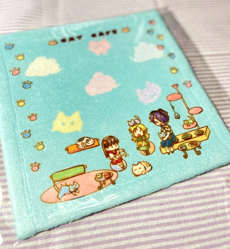 Ｉｂ猫カフェハンドタオル