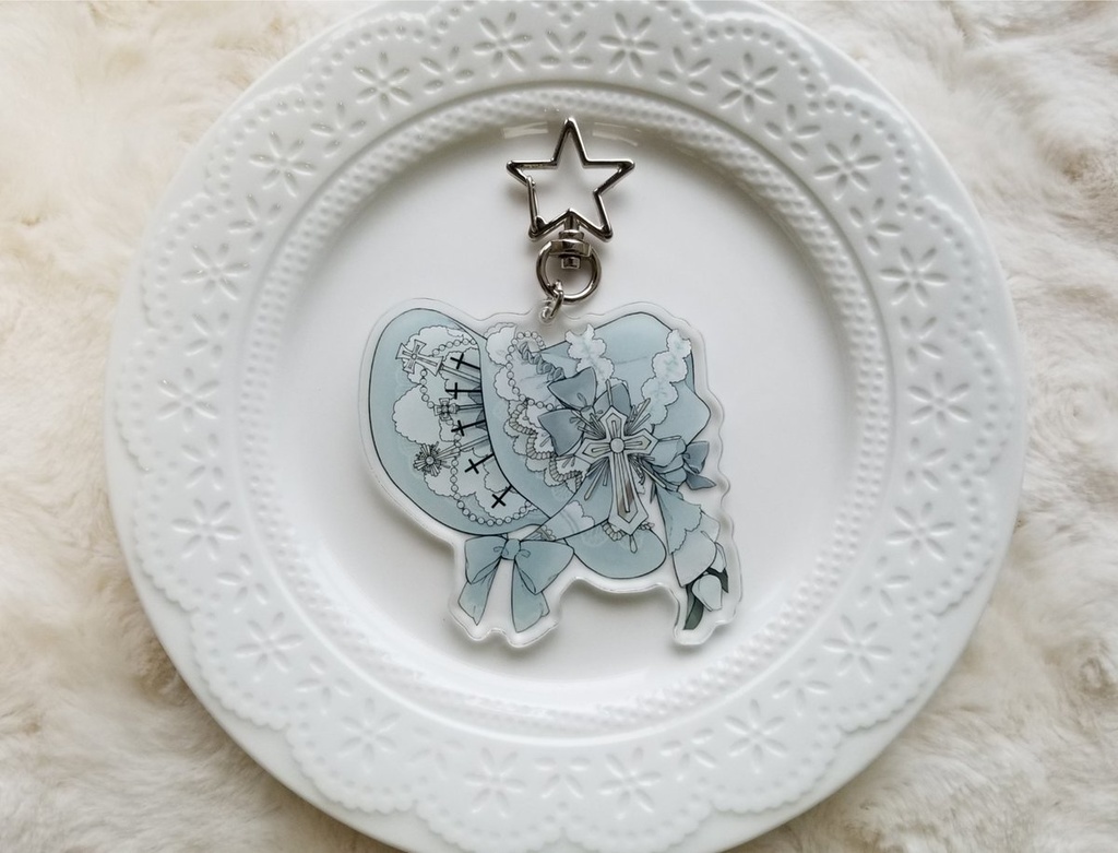 死を纏う魔女帽子・アクリルキーホルダー