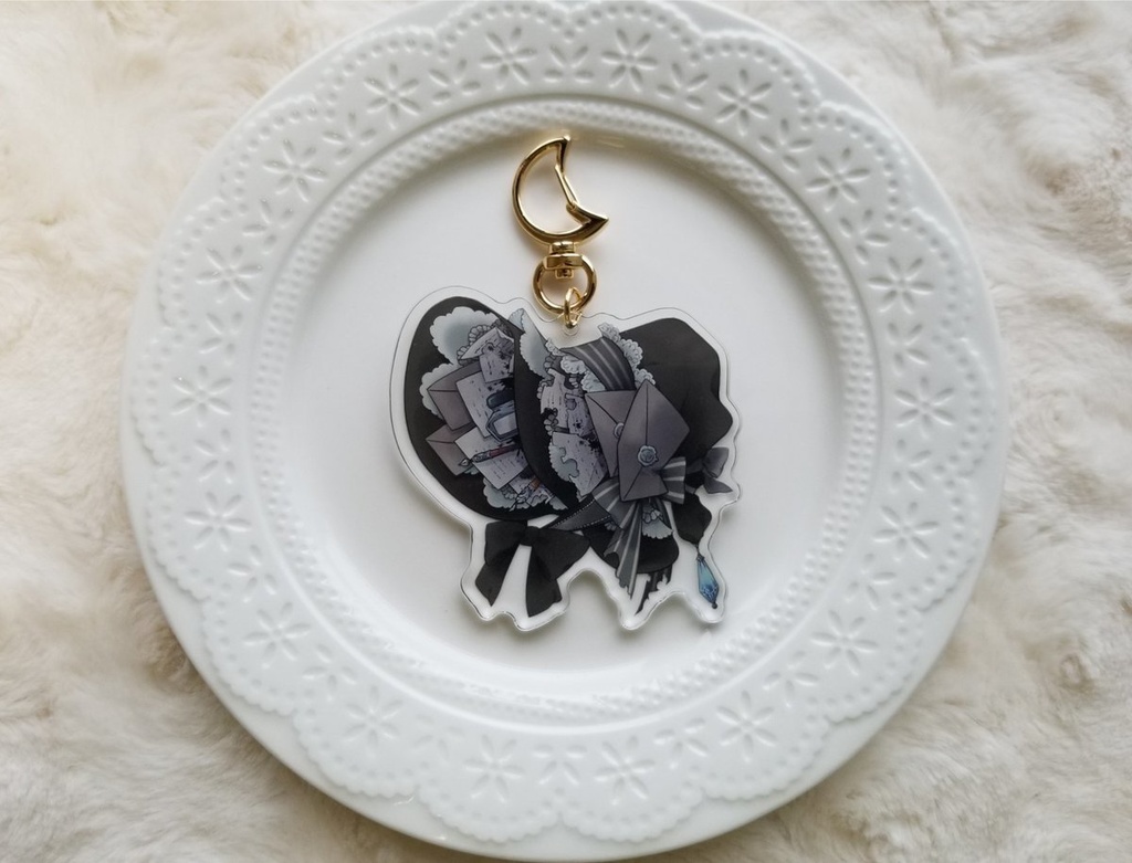 死を纏う魔女帽子・アクリルキーホルダー