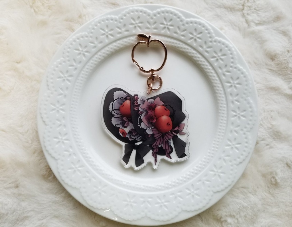 死を纏う魔女帽子・アクリルキーホルダー