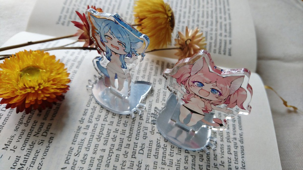 猫'sアクリルスタンド