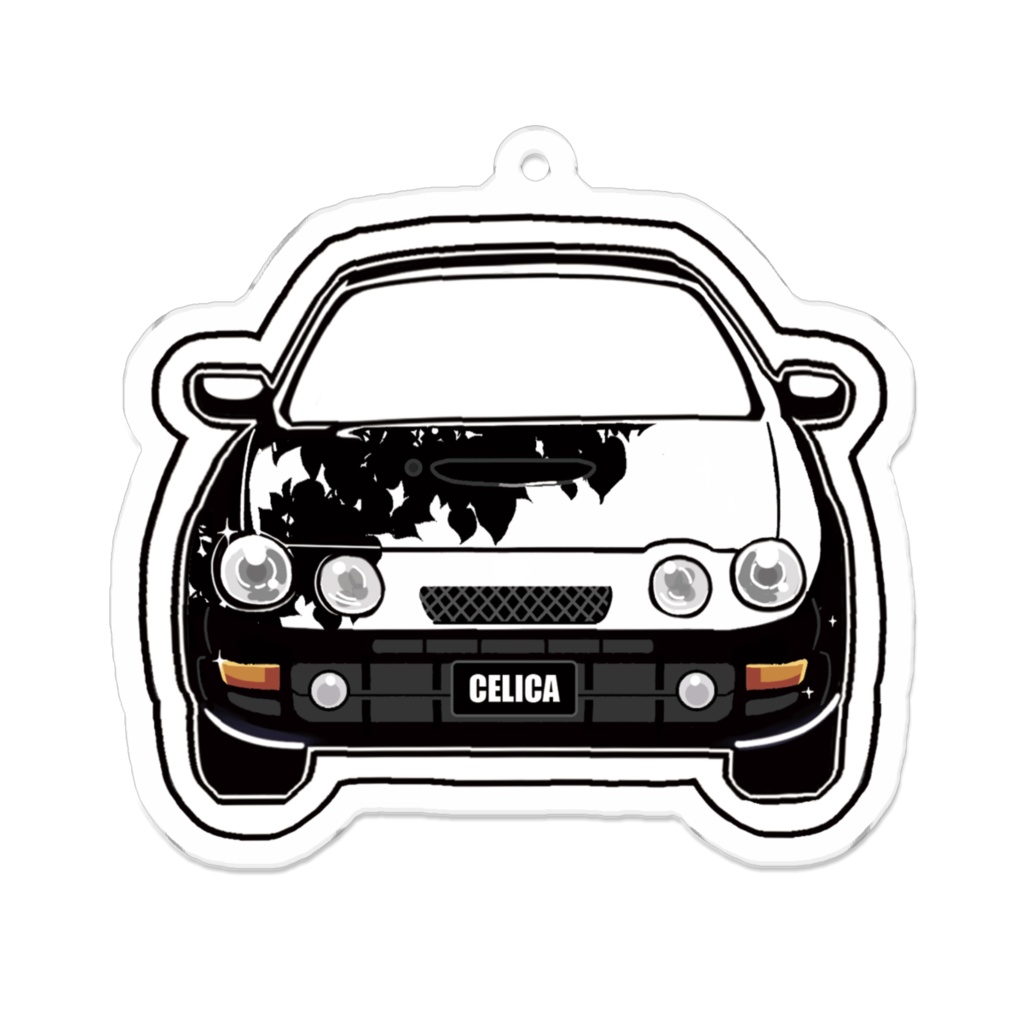 ST205 CELICA simple.ver アクリルキーホルダー