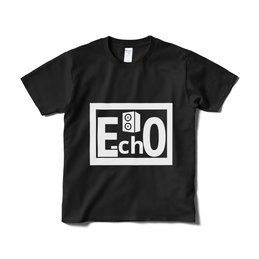 E-ch0ロゴTシャツ