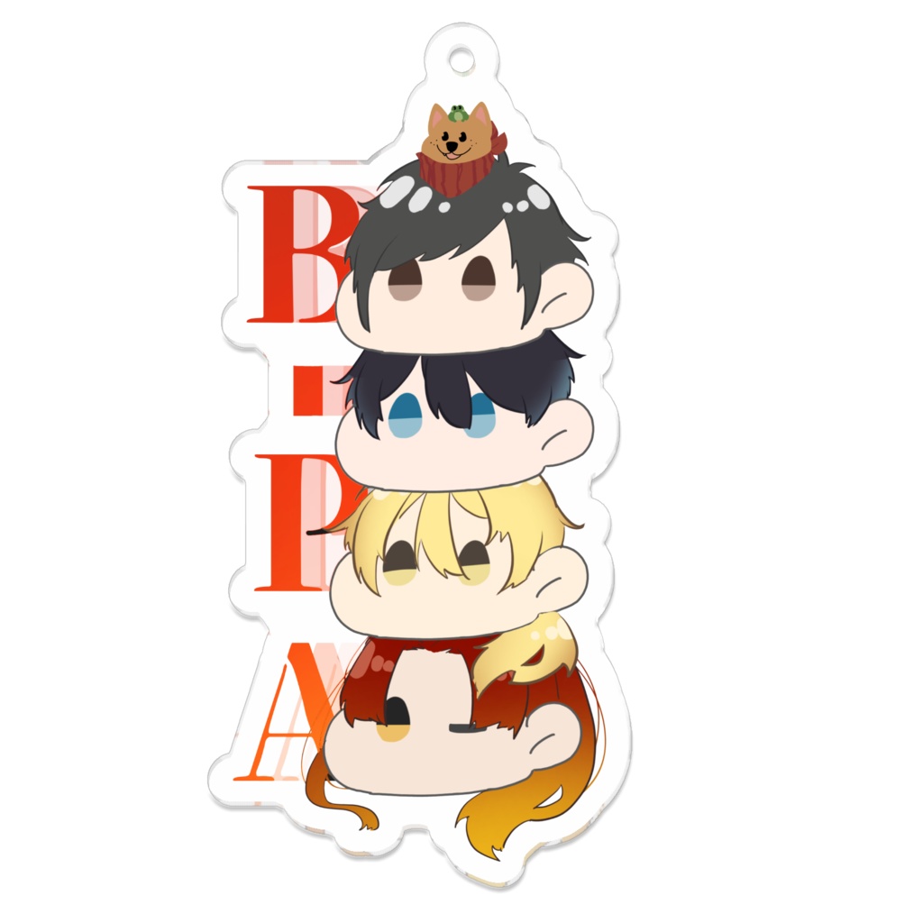 B-PA　アクキー　全のせ