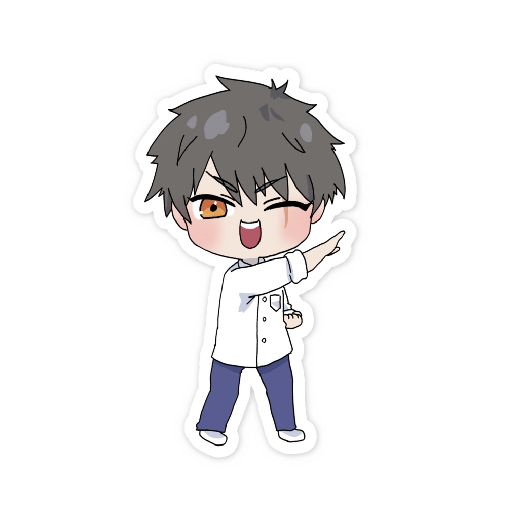 ロウロウステッカー